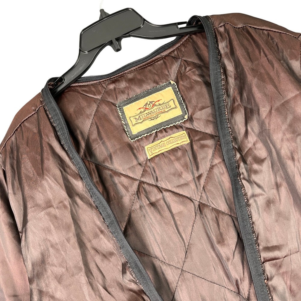 Milwaukee Motorcycle Clothing Co Jacket Liner Men XL Quilted Padded Biker Gear